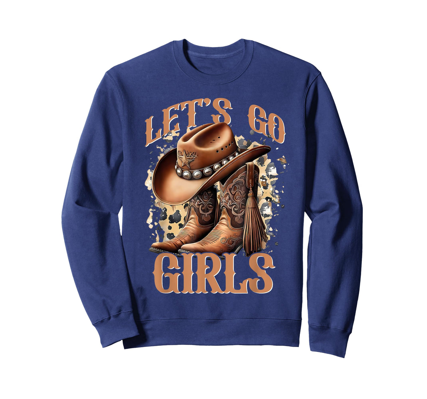 Let's Go Girls Shirt Cowgirl Boot Western Country Southern T-Shirt