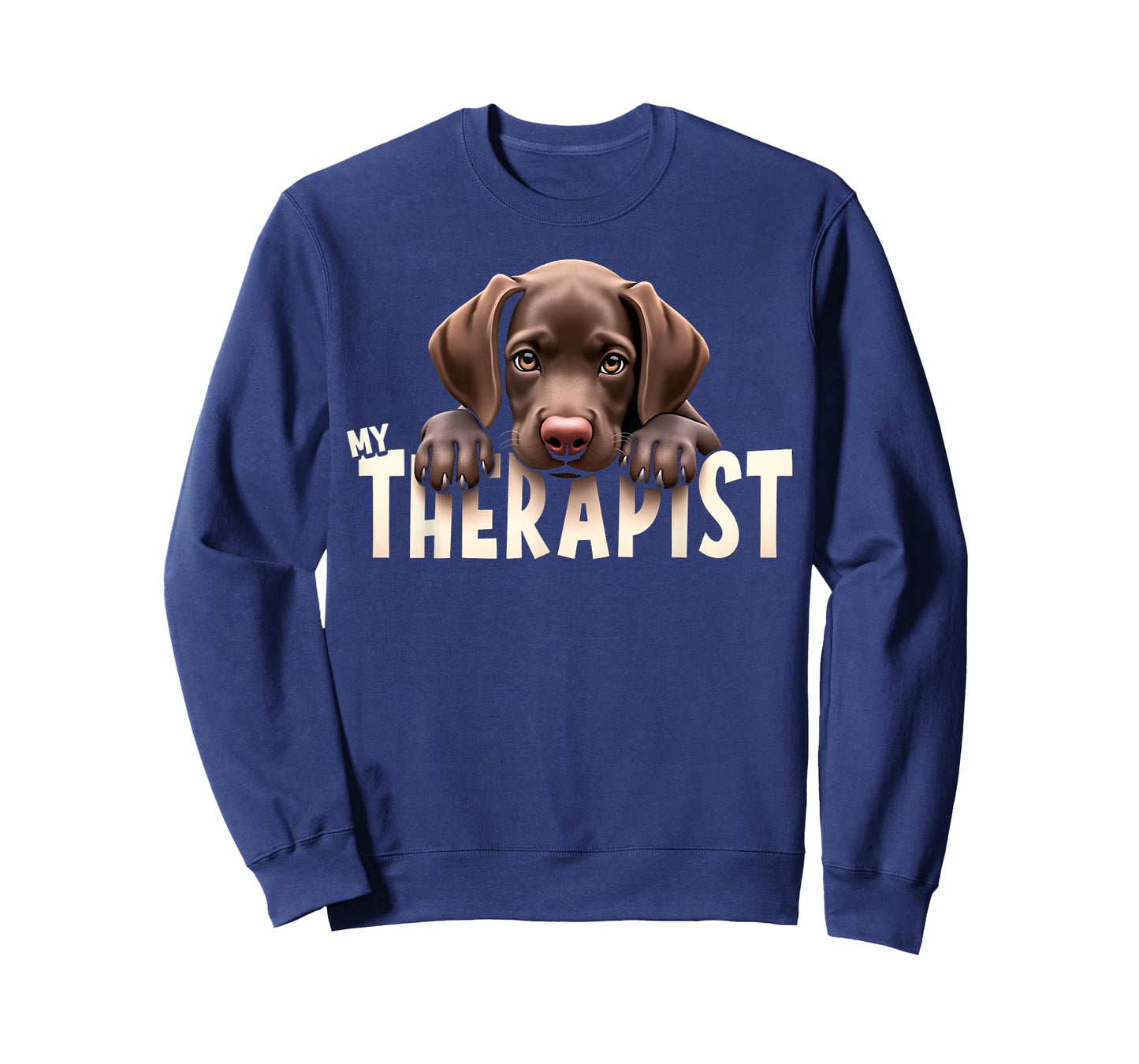 Funny GSP Puppy My Therapist German Shorthaired Pointer Dog T-Shirt