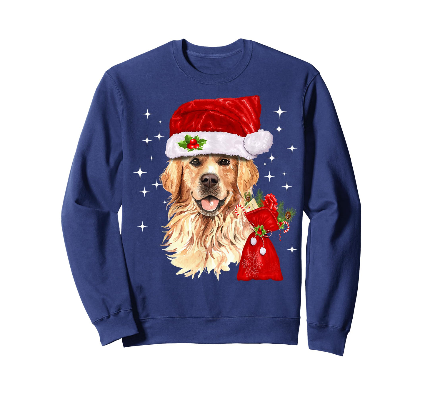 Golden Retriever Christmas Dog Lover T-Shirt