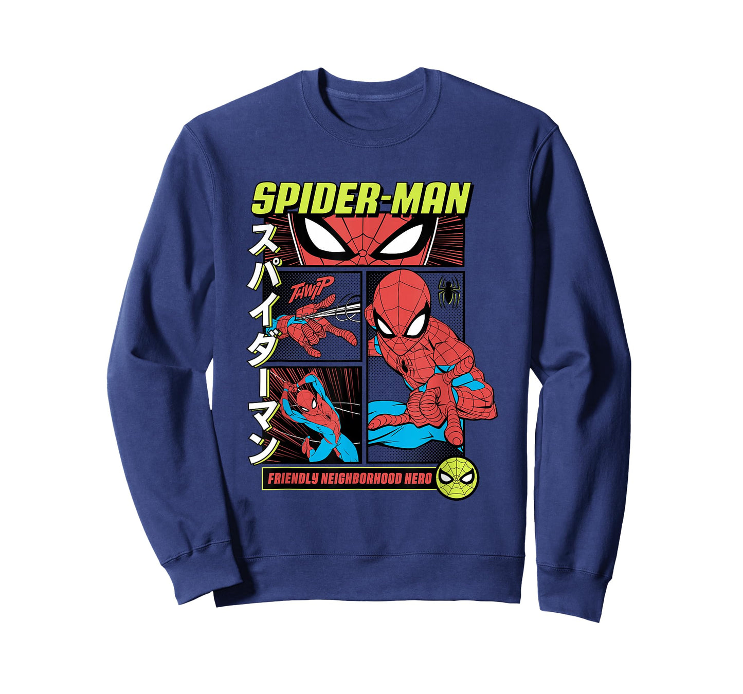 Marvel Comics Spider-Man Manga Style Hero T-Shirt