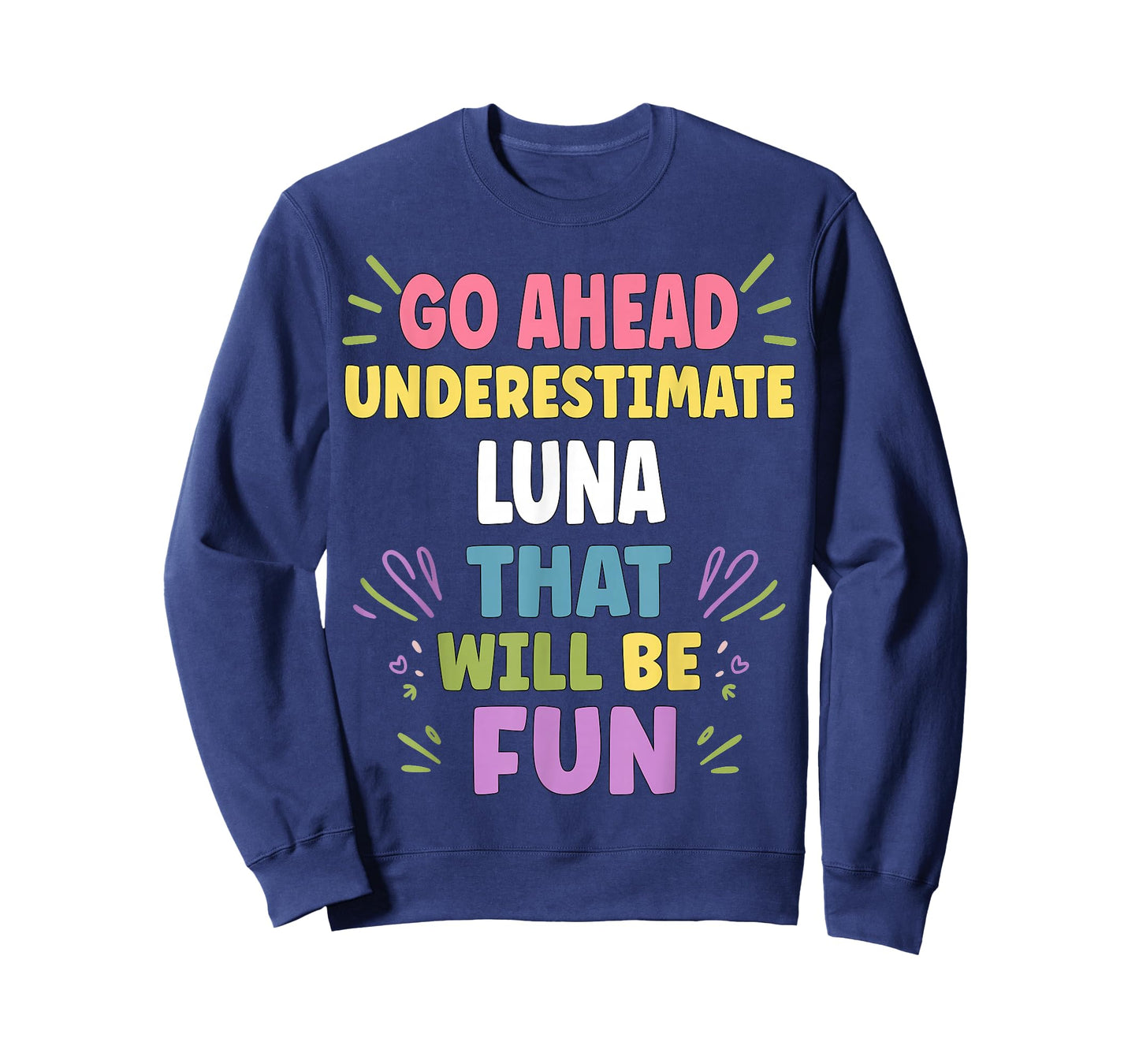 Luna Personalized Women's Gift Custom Luna T-Shirt