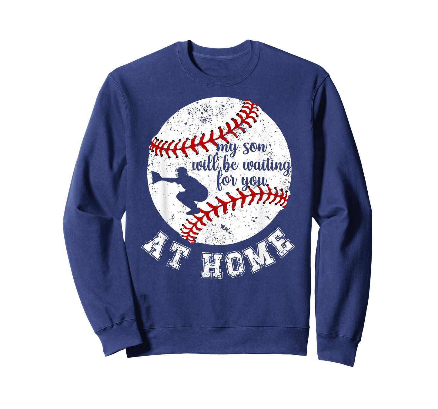 at Home Baseball Catcher Mom of A Baseball Catcher Mother T-Shirt