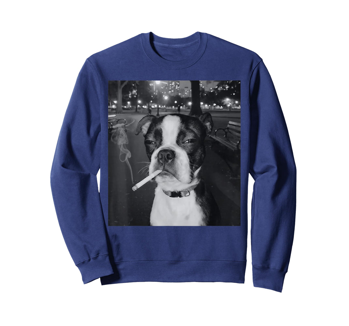 Funny Smoking Dog Meme Cigarette Gen Z Meme Dog Lover T-Shirt