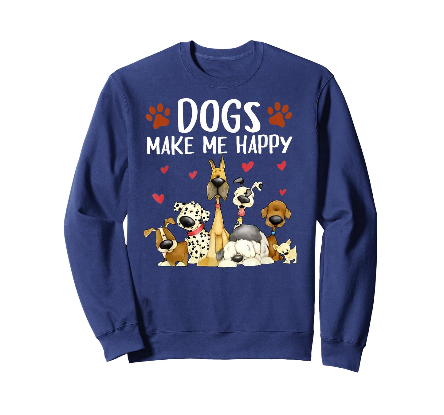 Dogs make me Happy - For Doglovers - Cute Puppy Puppies T-Shirt