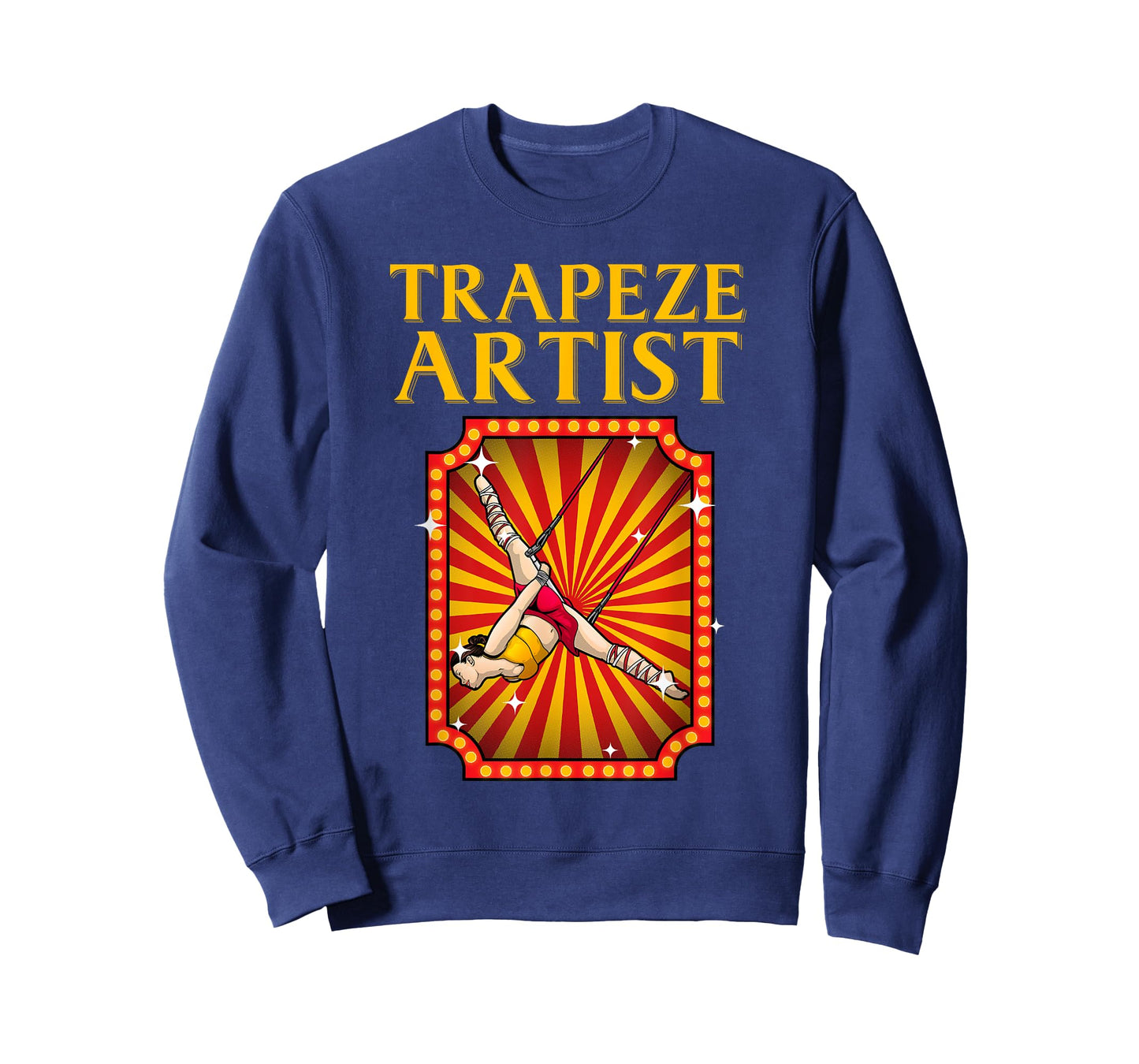 Funny Trapeze Artist Costume Design Kids Men Women Circus T-Shirt