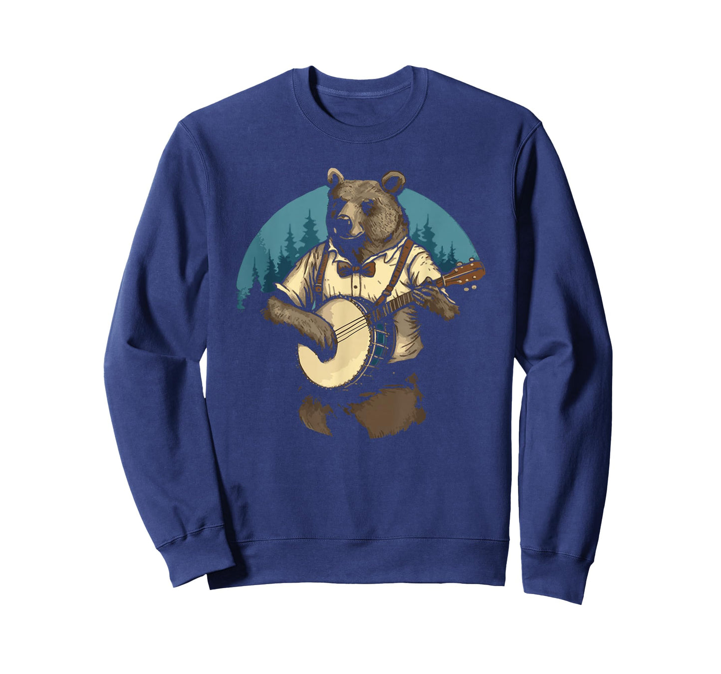 Country Music Bear Banjo Player Awesome Folk T-Shirt
