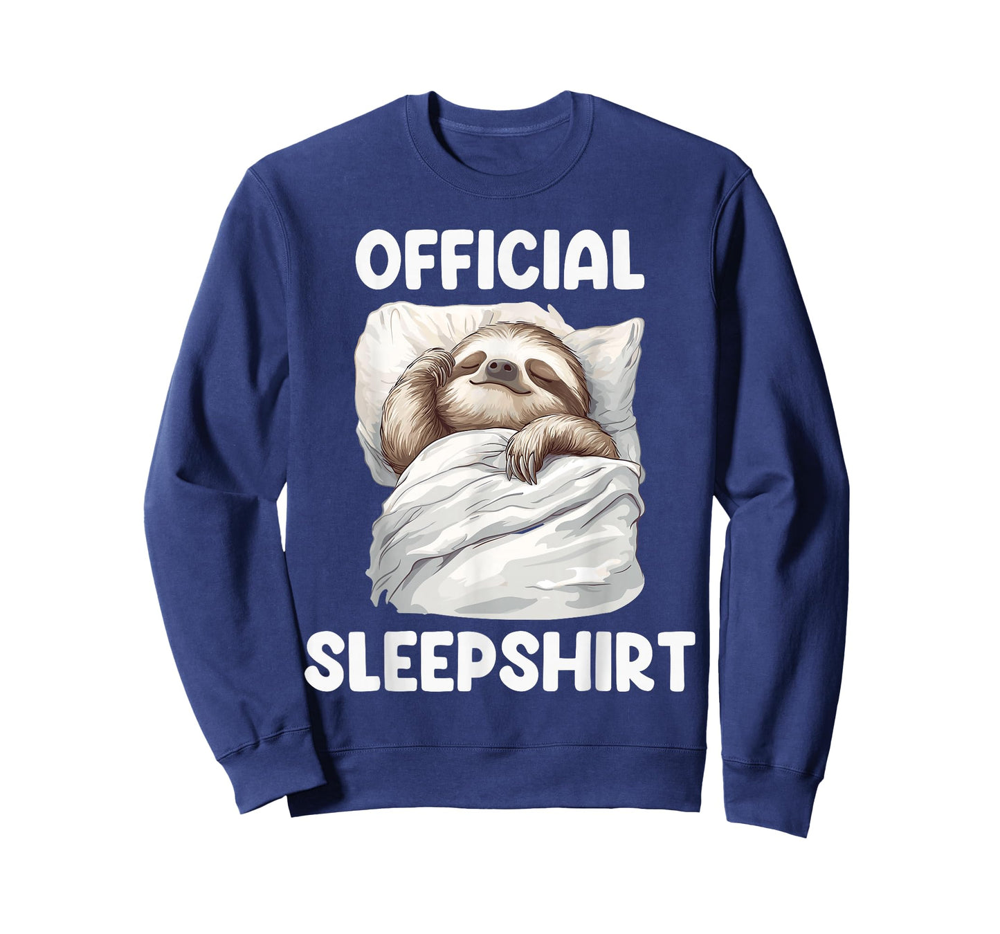 Official Sleepshirt Cute Sleeping Sloth Animal Lovers Pajama T-Shirt