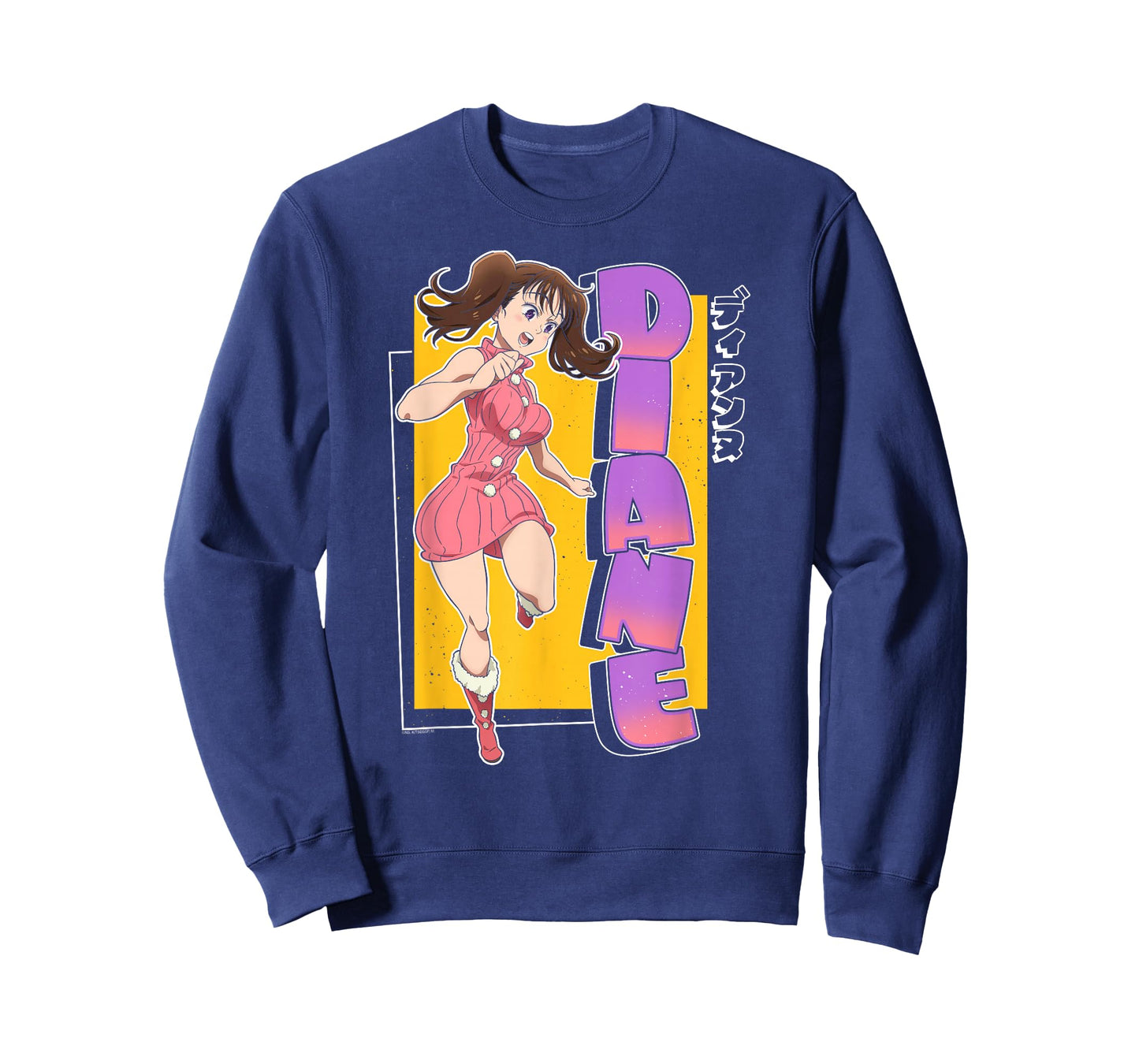 The Seven Deadly Sins Diane Colorful Portrait Anime T-Shirt