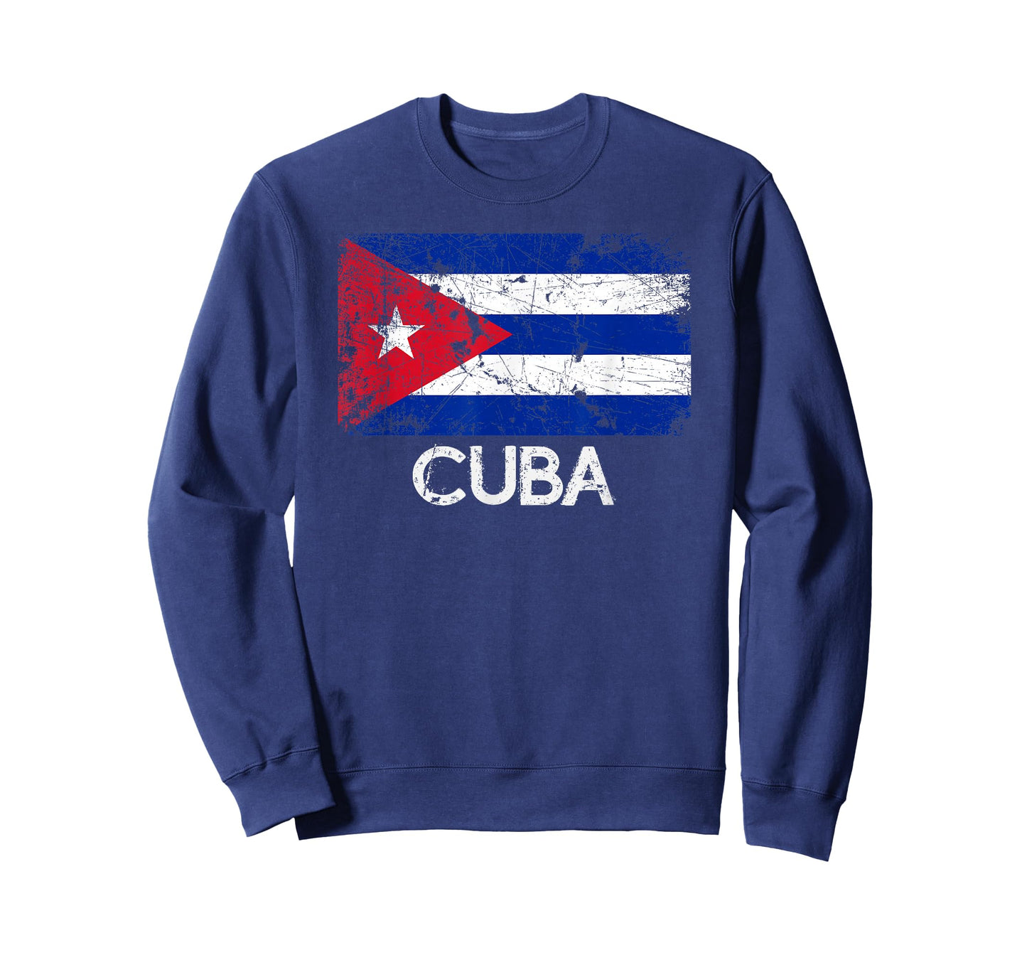 Cuban Flag T-Shirt | Vintage Made In Cuba Gift T-Shirt