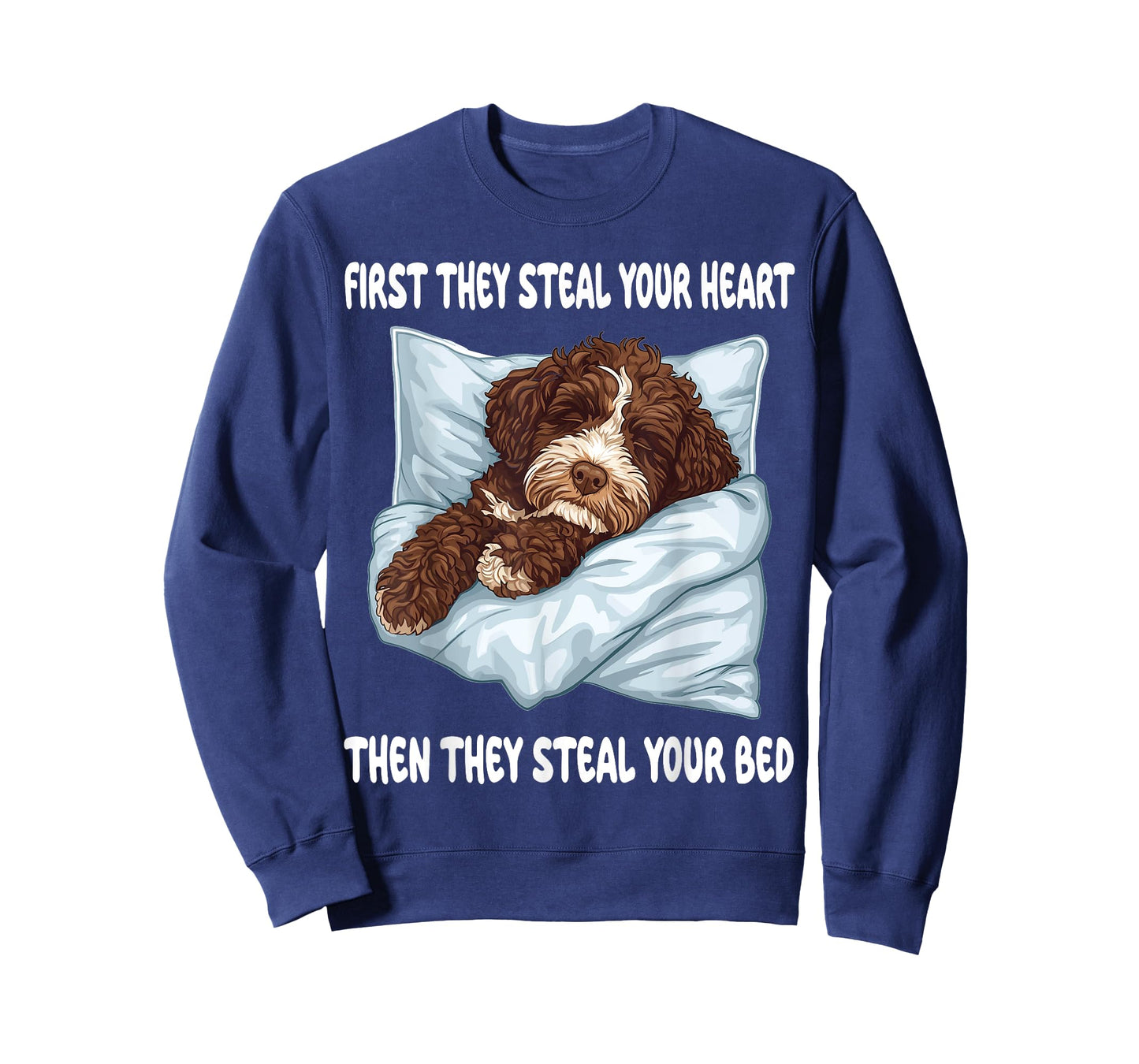 Bernedoodle Sleeping Pajamas Nightgown T-Shirt