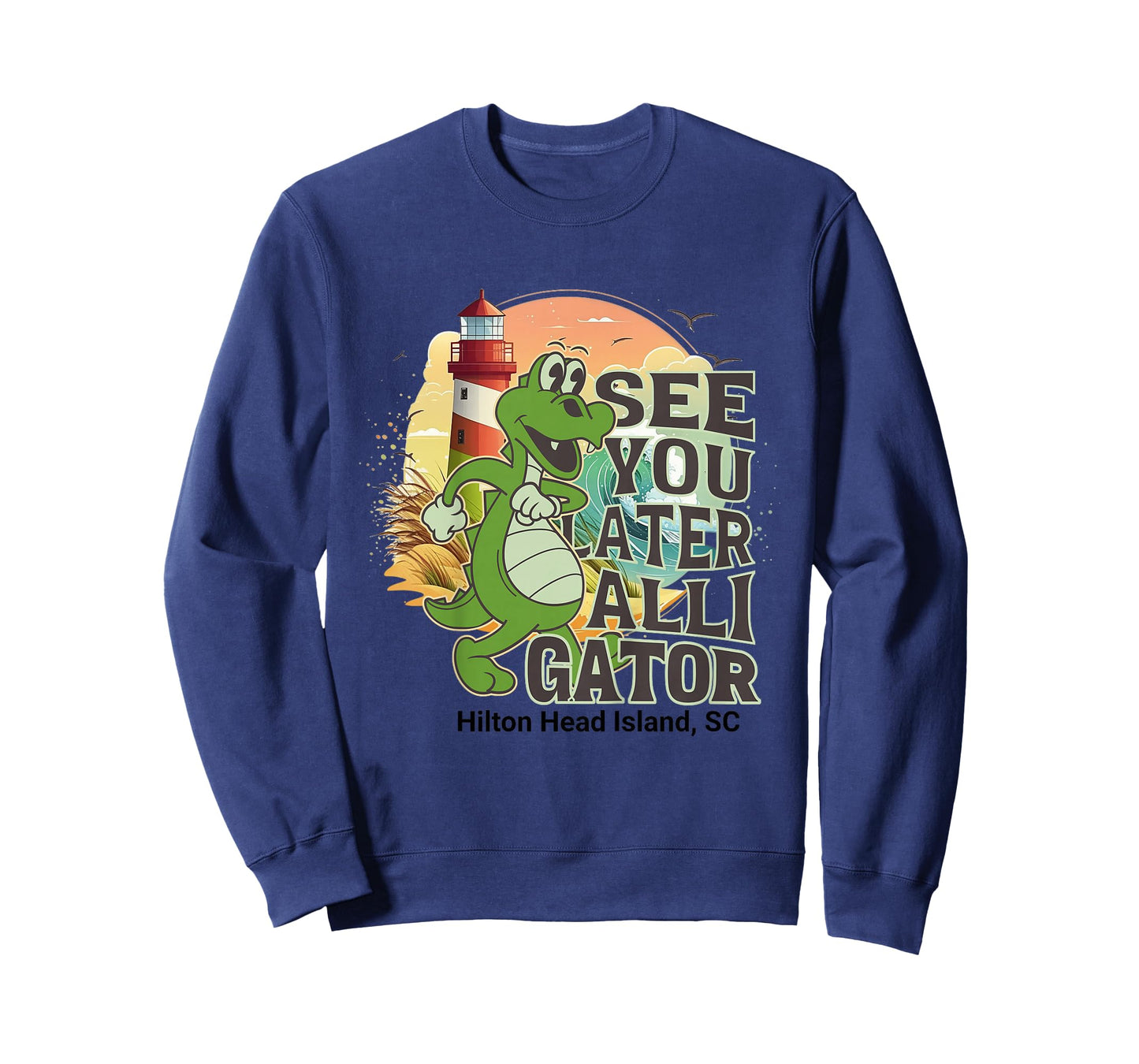 Kids Hilton Head Island South Carolina See You Later Alligator T-Shirt