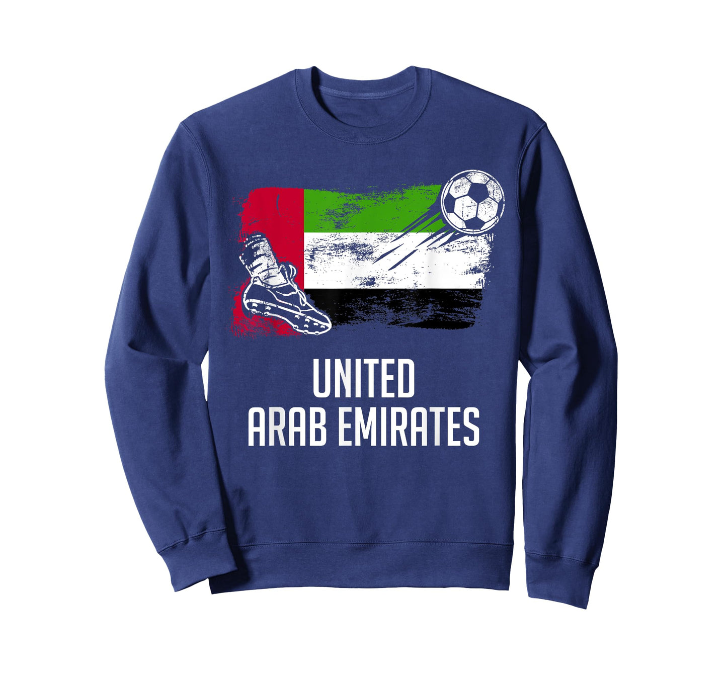 United Arab Emirates Flag Jersey Emirati Soccer Team T-Shirt
