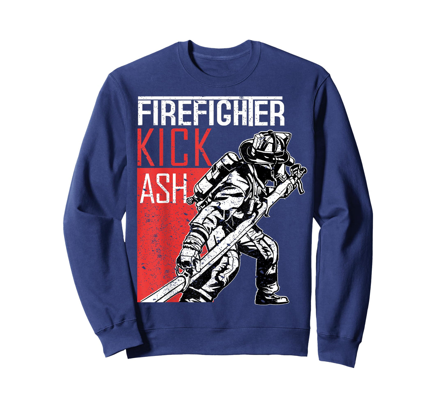 Firefighter Kick Ash Fireman T-Shirt