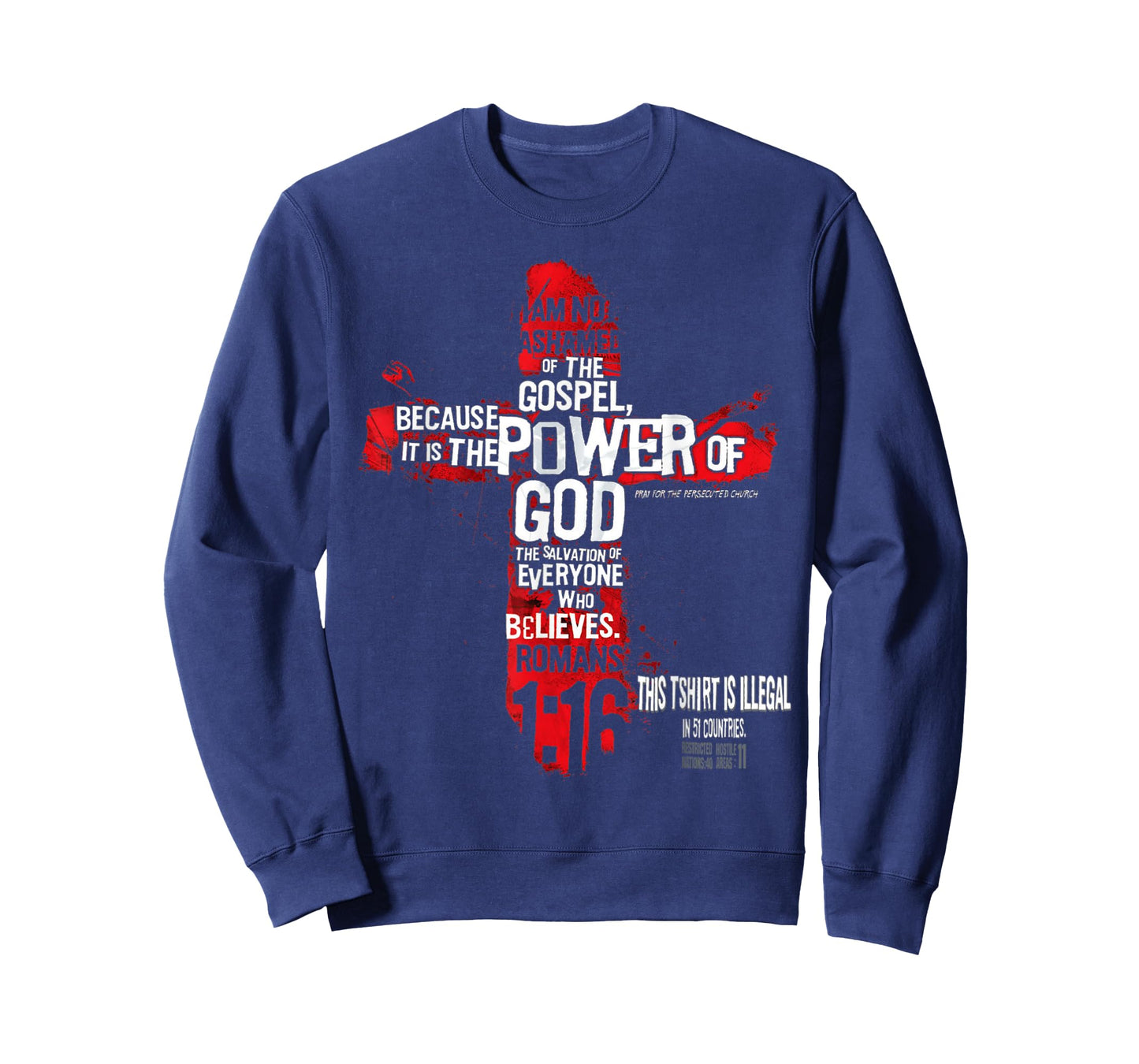 This Shirt is Illegal in 51 Countries Christian Tshirt T-Shirt
