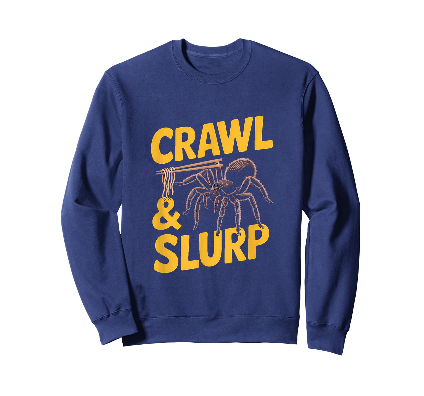 Tarantula Noodle Art - Crawl & Slurp T-Shirt