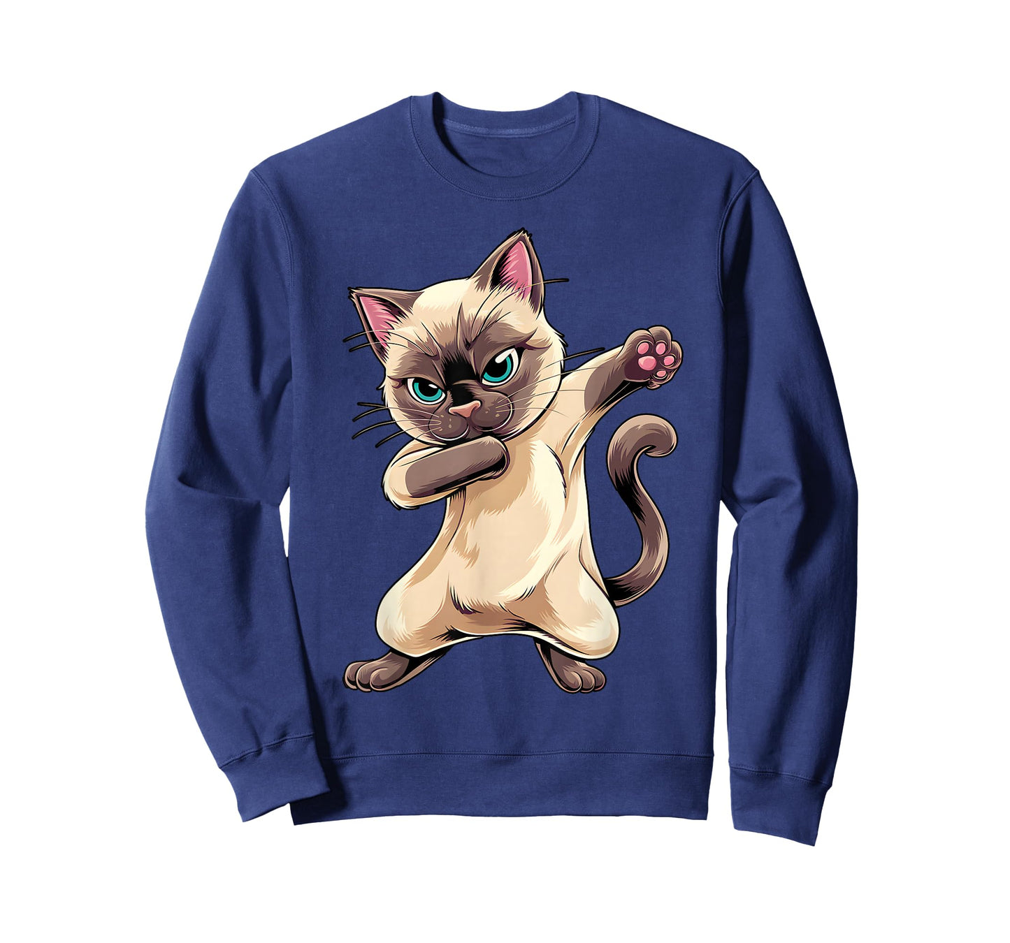 Dabbing Siamese Cat Dance Design for Cat Lovers T-Shirt