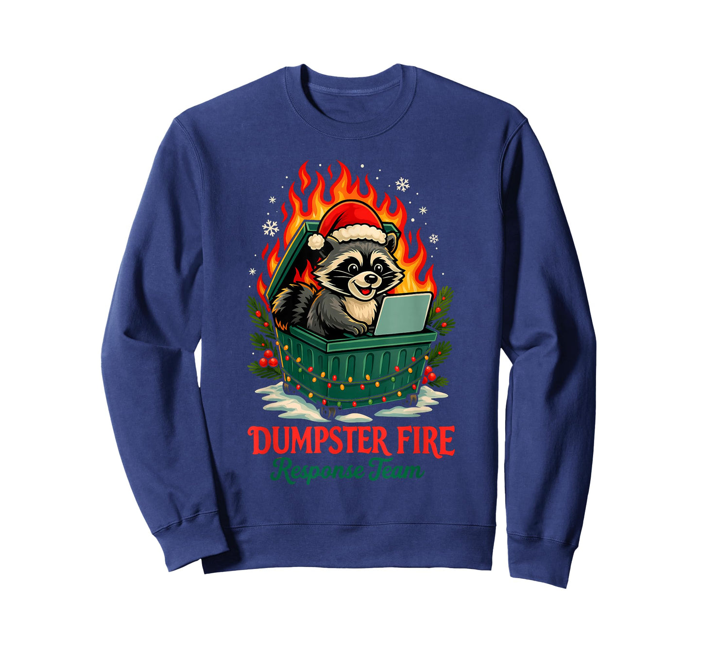 Dumpster Fire Response Team Ugly Sweater T-Shirt