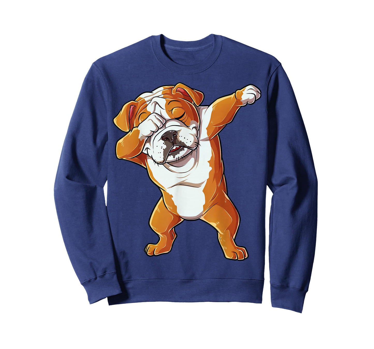 Dabbing English Bulldog T Shirt Boys Dab Dance Puppy Lover T-Shirt