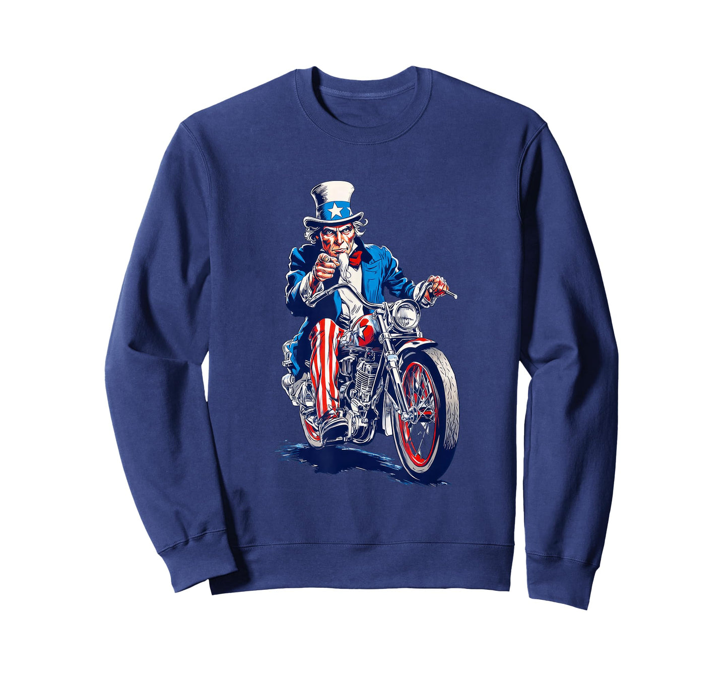 I Want You Motorcycle Graphic Costume T-Shirt