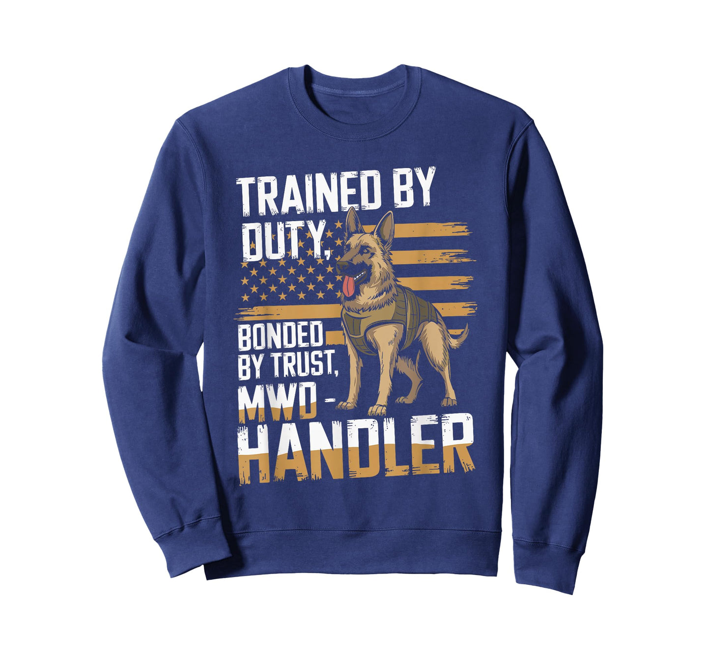 Military Working Dog Handler K9 Veteran T-Shirt