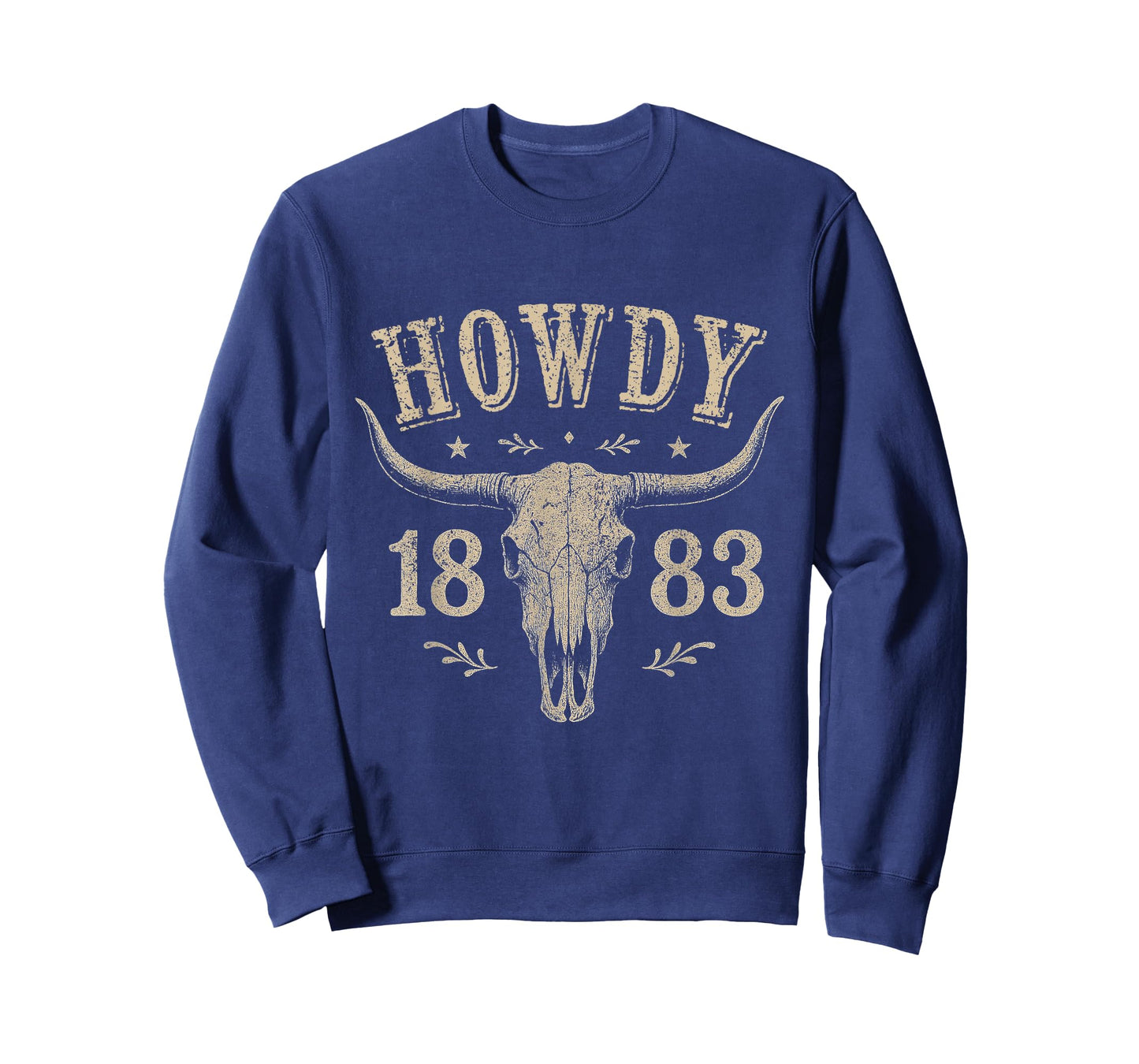 Vintage Howdy Country Funny Western Cowboy Cowgirl T-Shirt