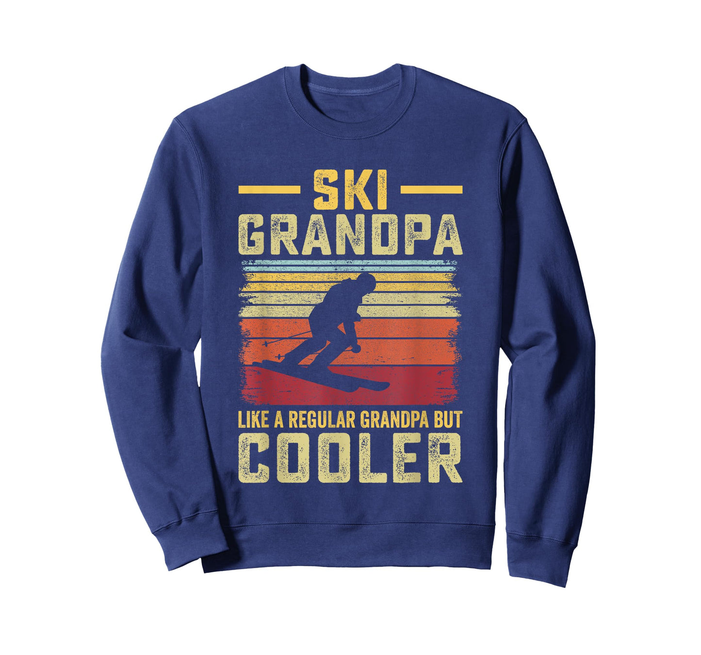 Father's Day - Ski Grandpa like a Regular Grandpa but Cooler T-Shirt