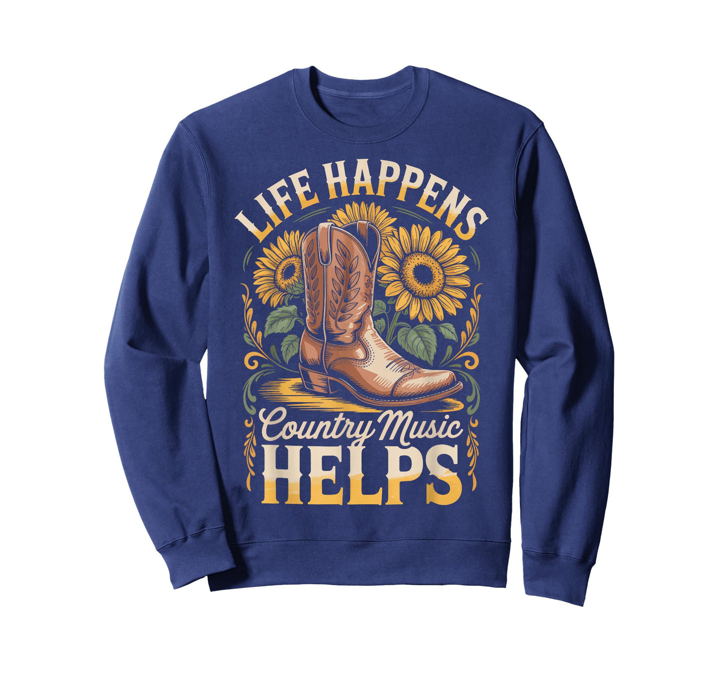 Life Happens Country Music Helps T-Shirt