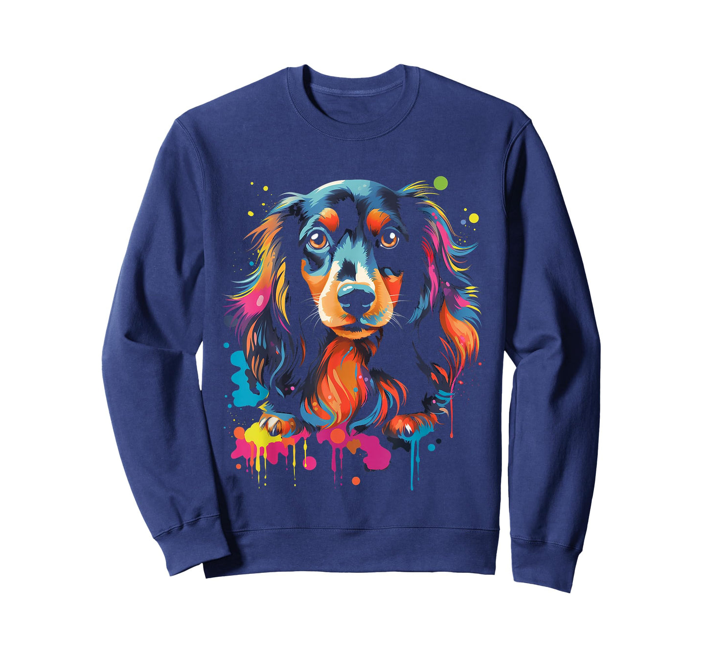 Long Hair Dachshund Puppy Best Dog Walking Pet T-Shirt