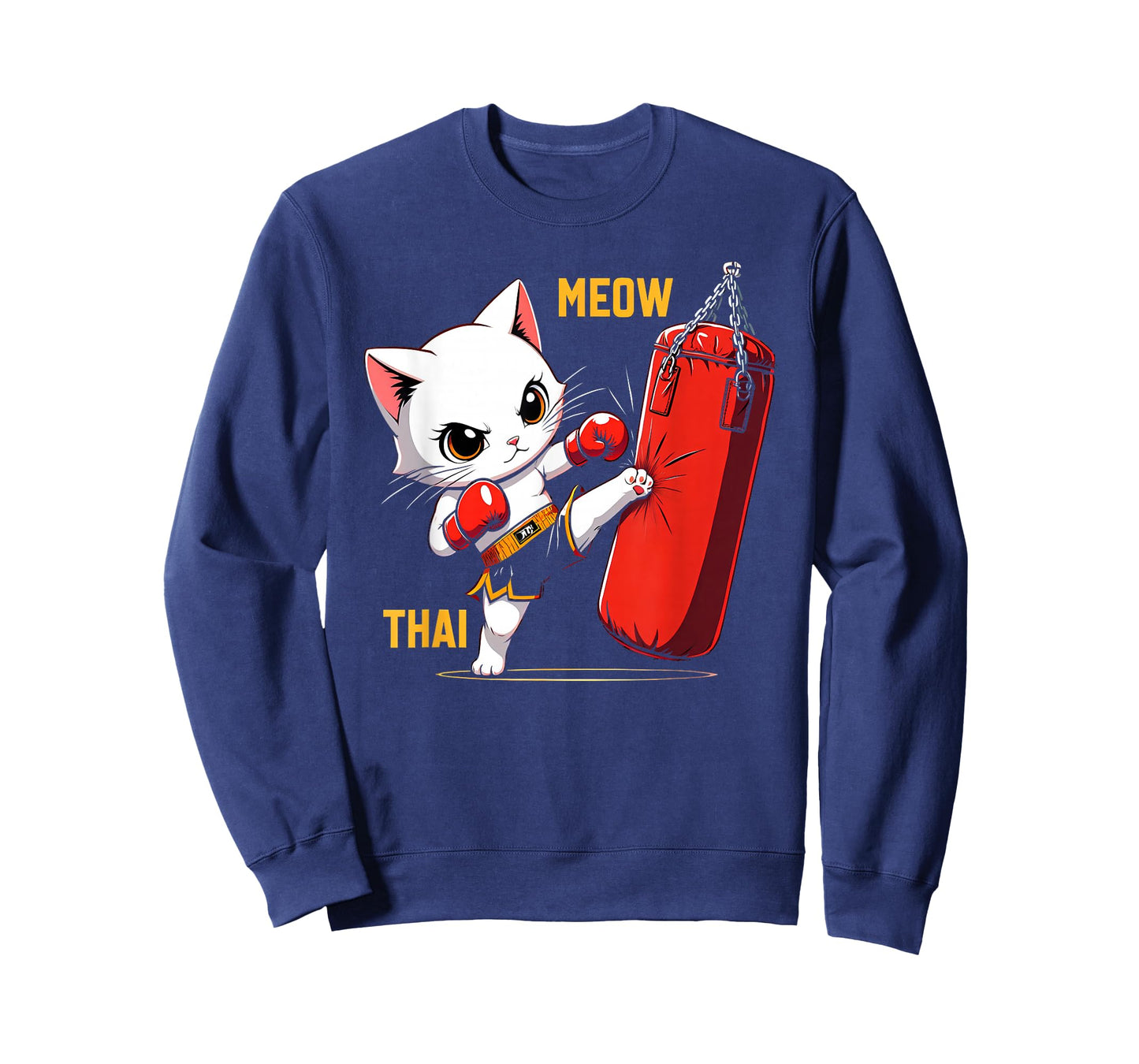Muay Thai Cat, Meow Thai, Thai Boxing For Youth, Muay Thai T-Shirt