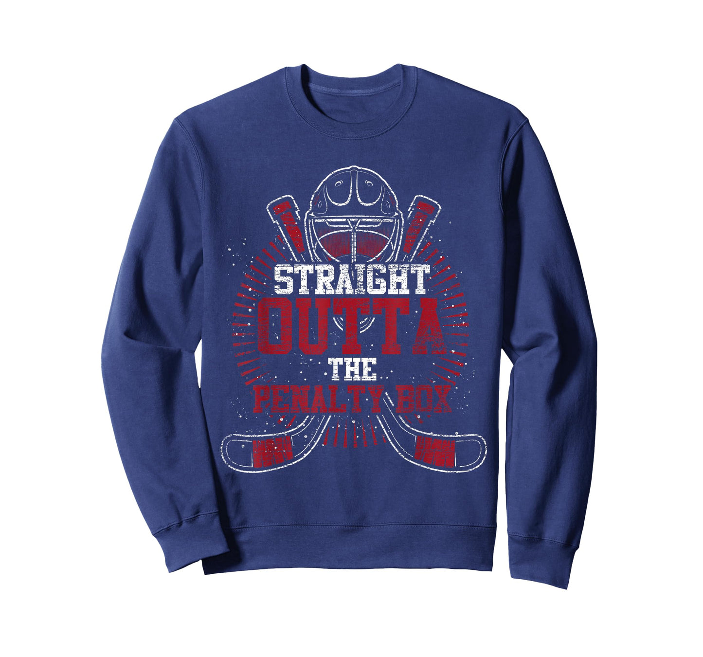 Straight Outta The Penalty Box Hockey Player Gift Hockey T-Shirt