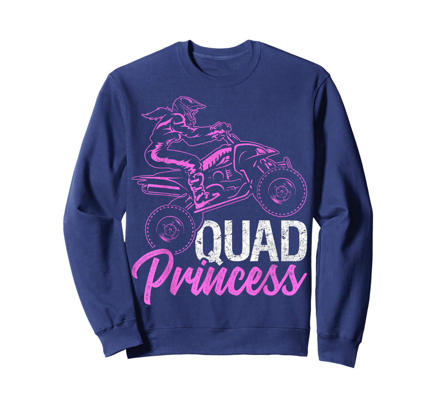 ATV 4 Wheeler Quad Princess Quad Offroad Mud MX Girls Gift T-Shirt
