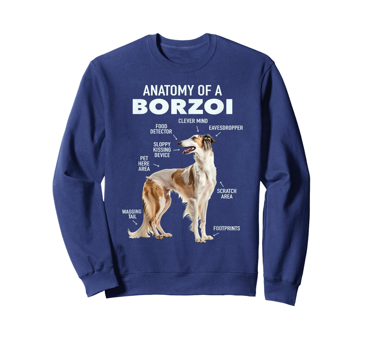Anatomy Of A Borzoi T-Shirt