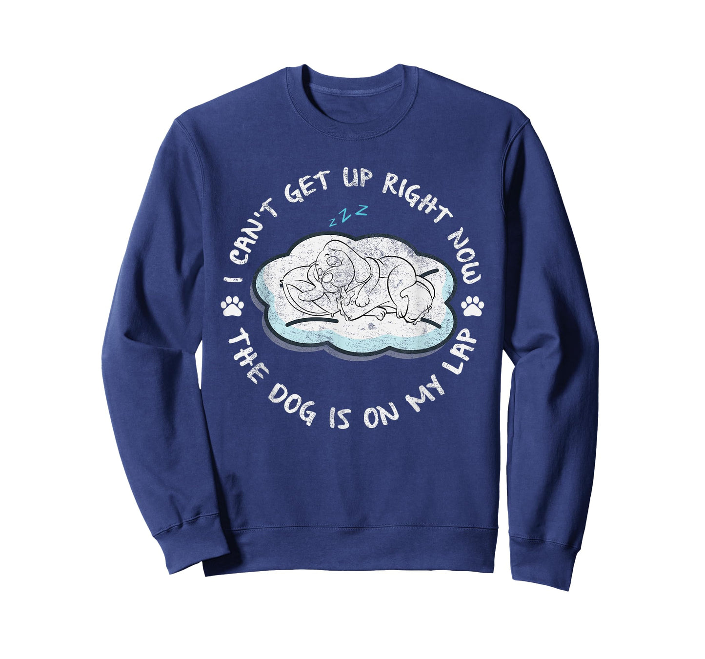 I Can’t Get Up Right Now The Dog Is On My Lap Dog Lovers Men Women Kids T-Shirt