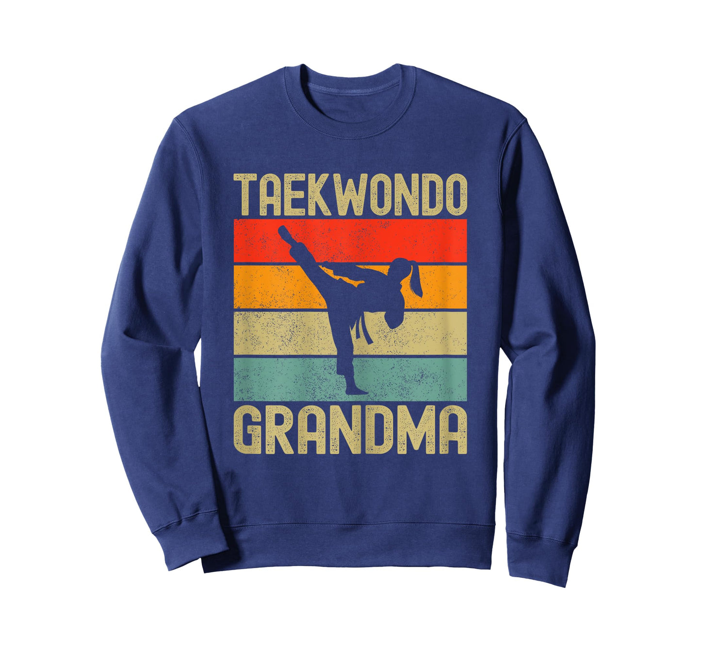 Taekwondo Grandma Retro Martial Arts Taekwondo Grandma T-Shirt