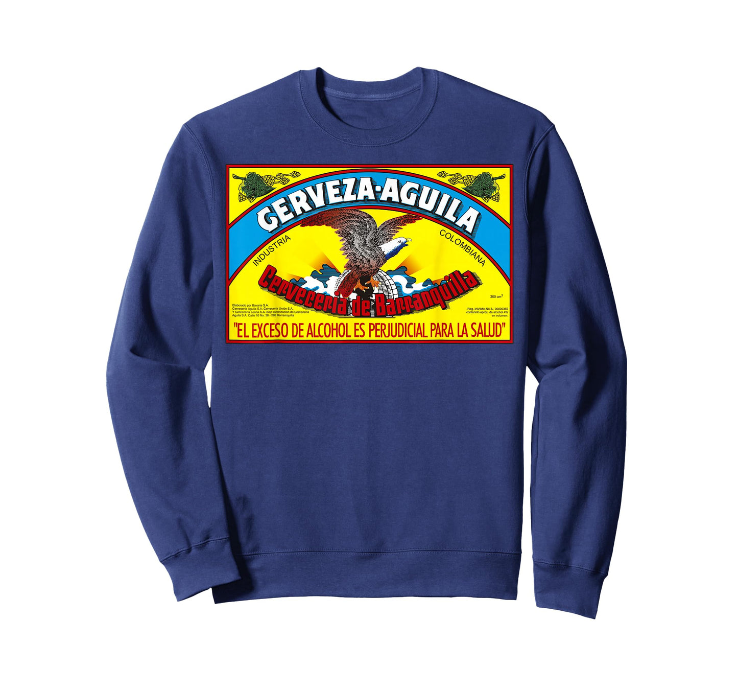 Aguila Colombian Beer For Parceras and Parceros Latino Guaro T-Shirt