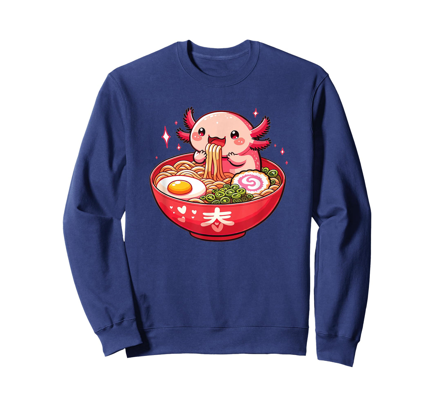 Sweet Axolotl Eats Ramen Noodles Axolotls Ramen T-Shirt