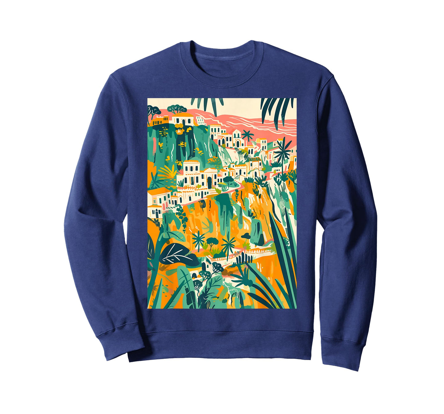 Italy Theme Matera Illustration T-Shirt