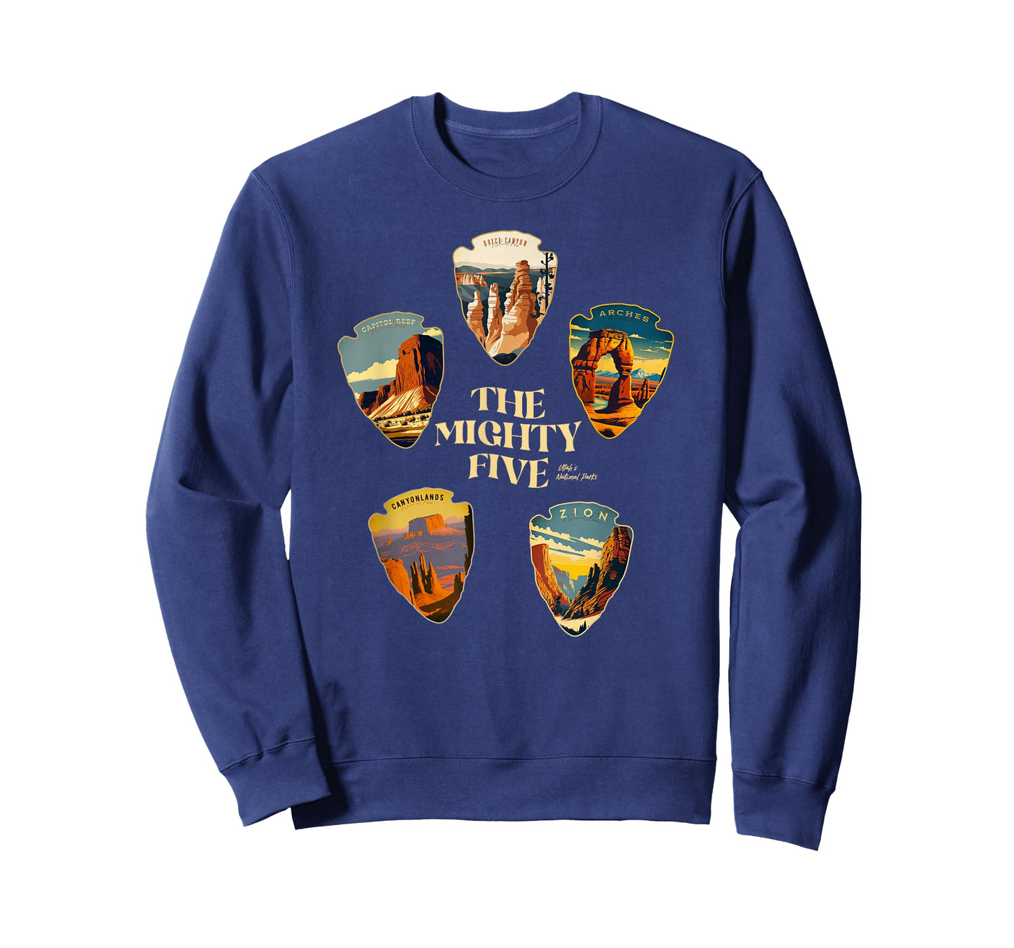 Utah Mighty Five National Parks T-Shirt