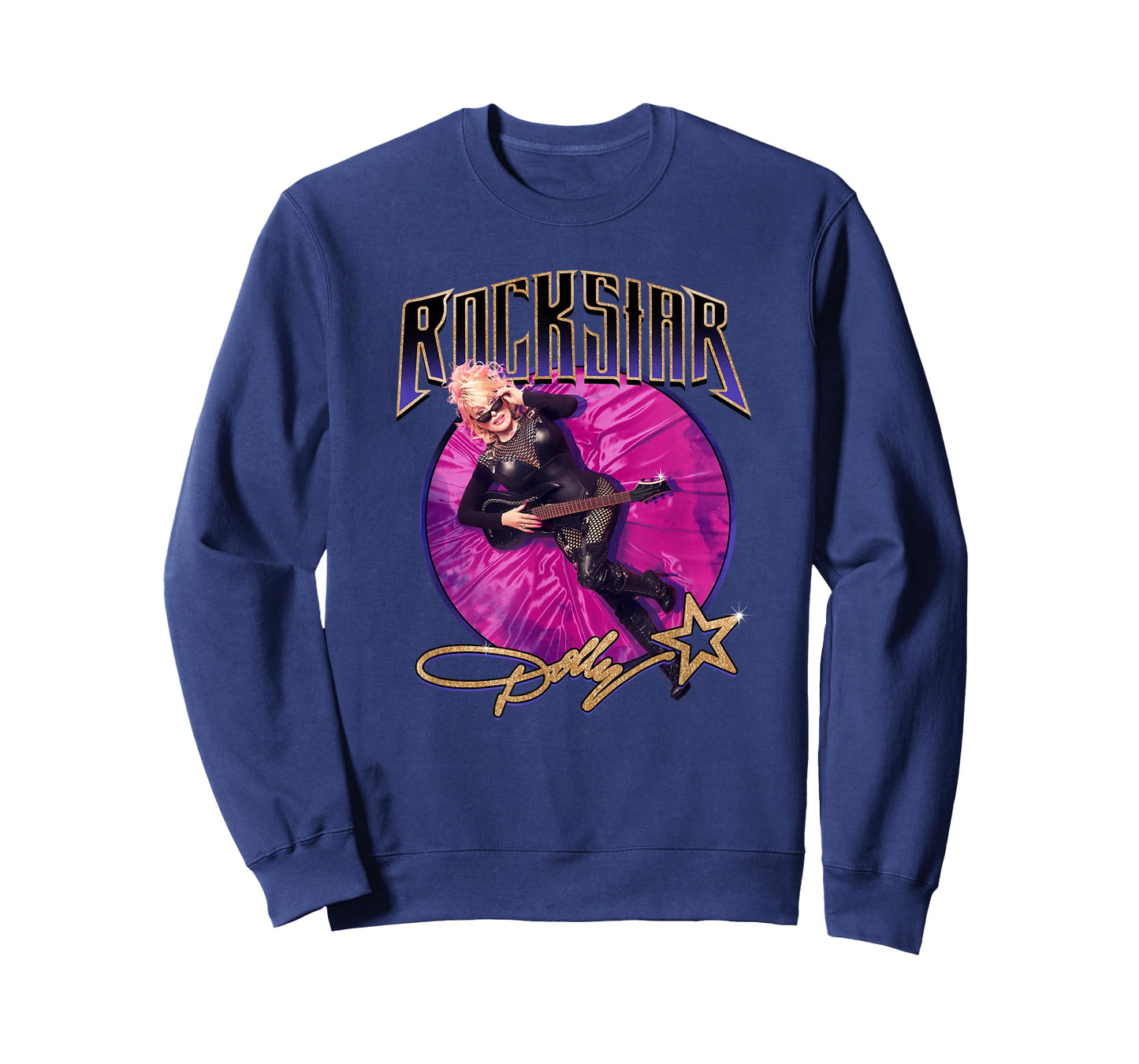 Dolly Parton Pink Velvet Rockstar T-Shirt
