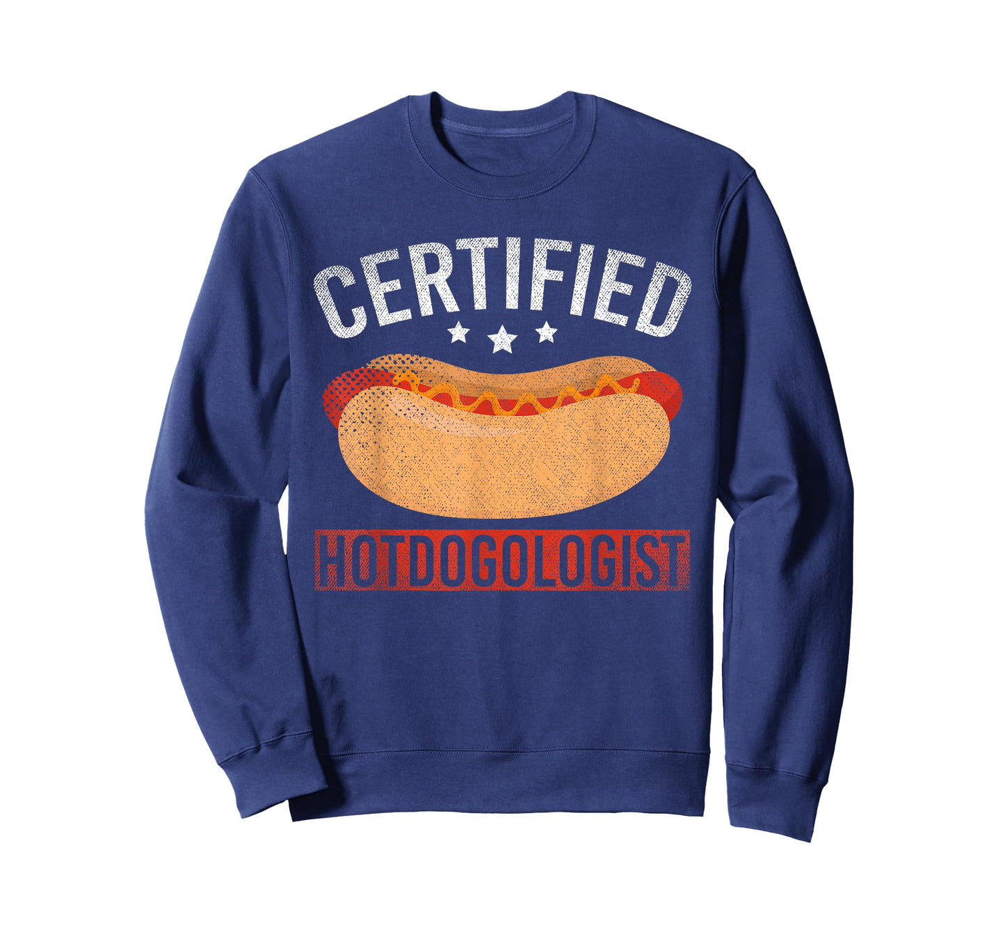 Funny Foodie Certified Hotdogologist Hotdog Lover Hot Dog T-Shirt