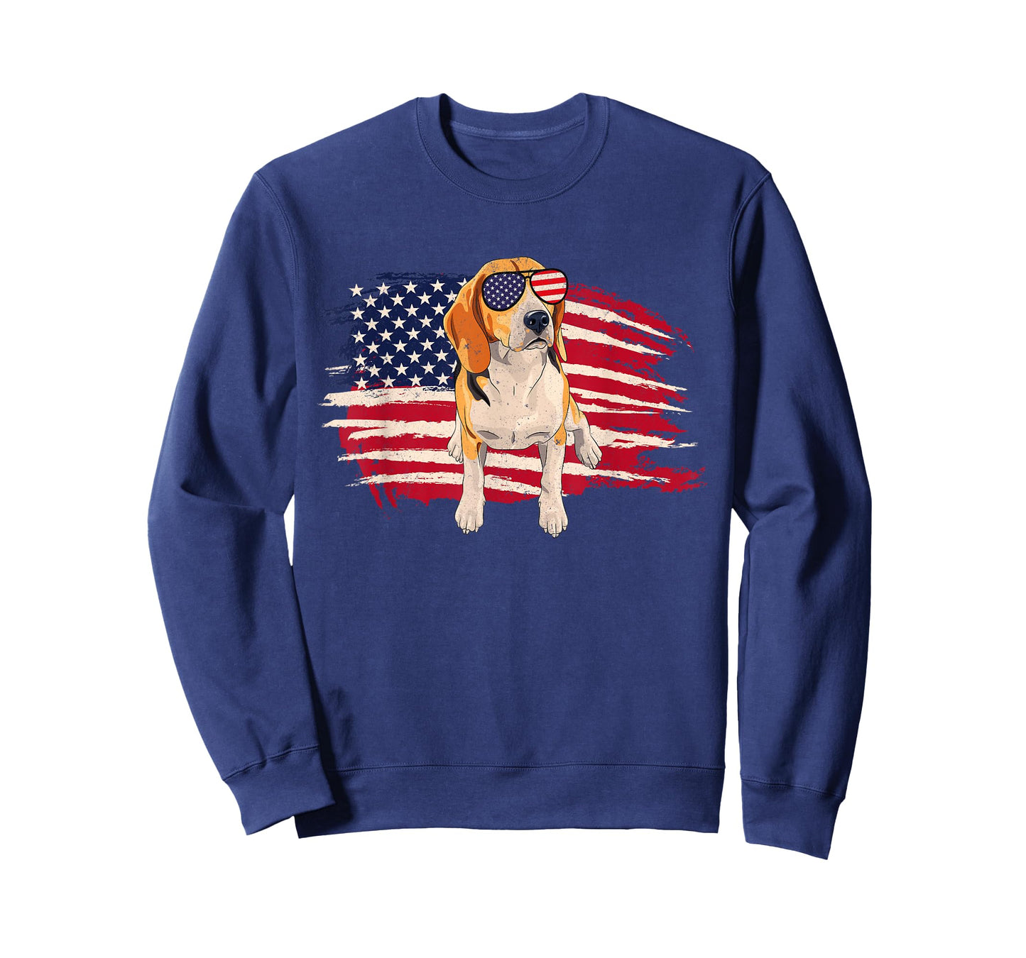 American Flag Beagle - Puppy Dog Lover Animal Breeder T-Shirt