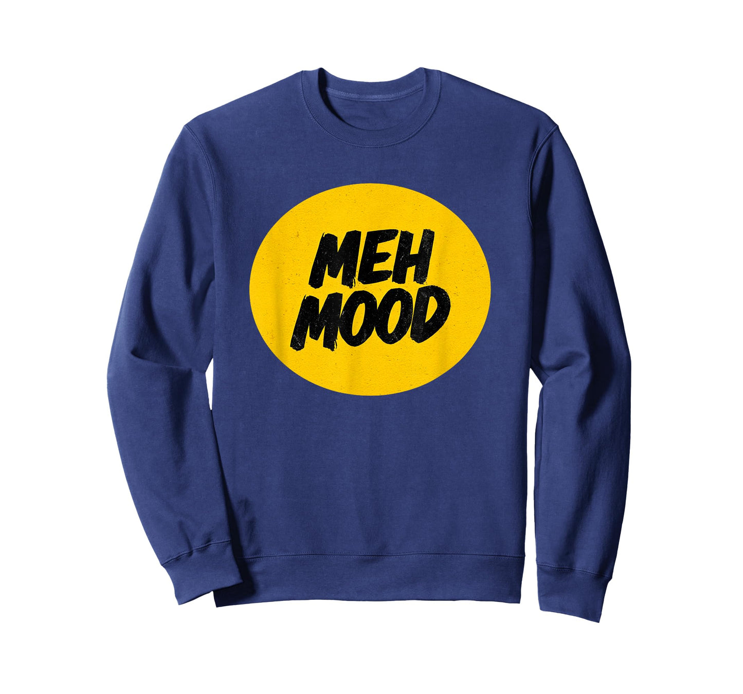 Bright Yellow Meh Mood Speech T-Shirt