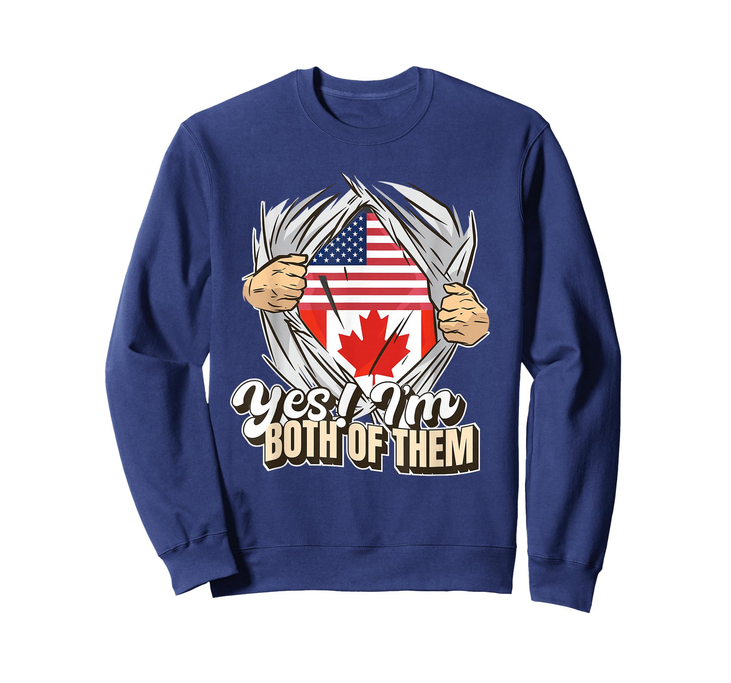 Yes I'm Both Of Them Dual Citizenship Canada T-Shirt