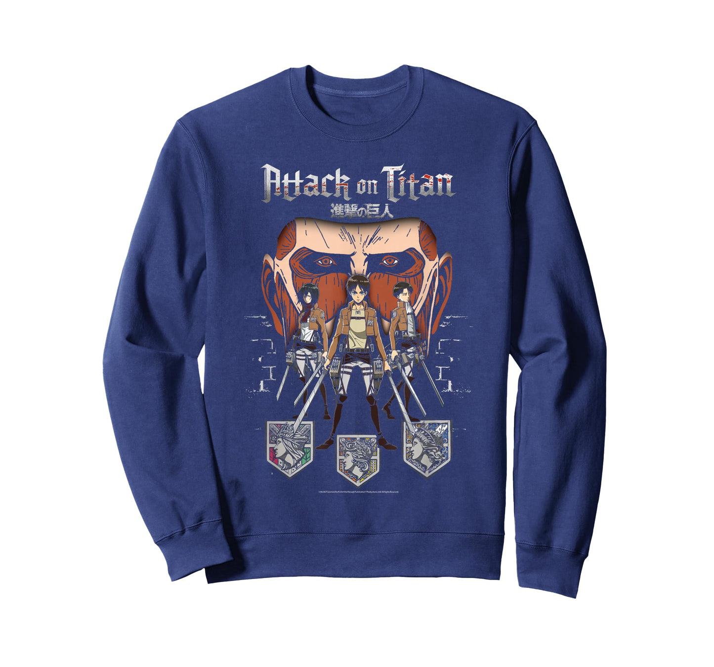 Attack on Titan Titan in Shadows Anime T-Shirt