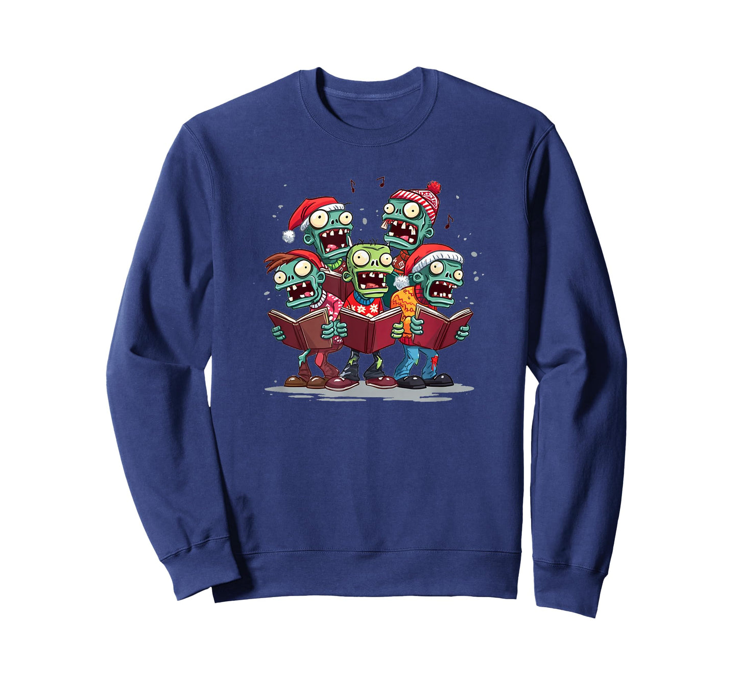 Happy Caroling Zombie Look T-Shirt