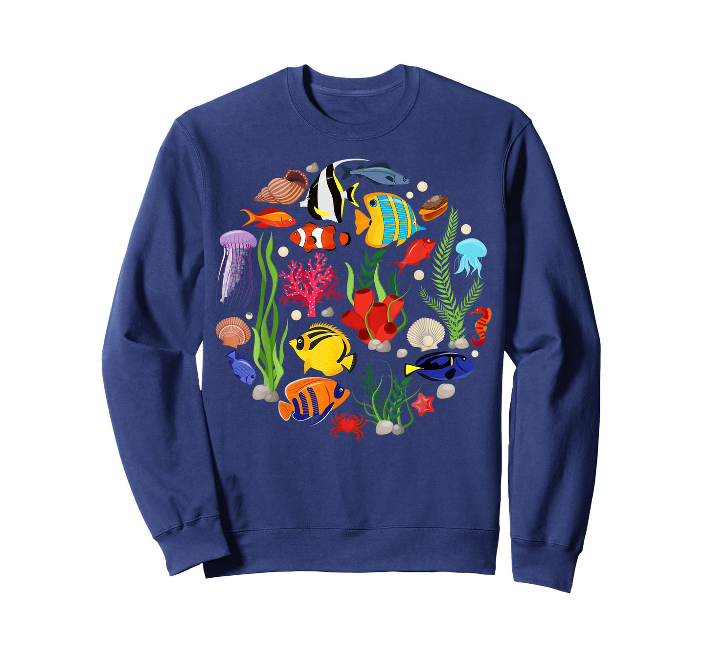 Cute Sea Animal Oceans Clownfish Aquarium Toddler Boy Girl T-Shirt