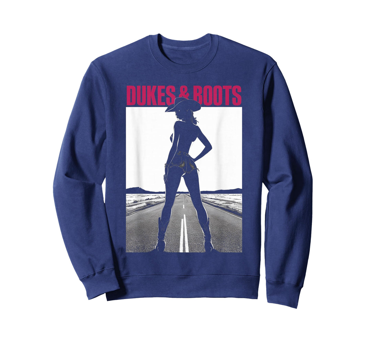 Dukes And Boots Cool Daisy Cowgirl Chick T-Shirt