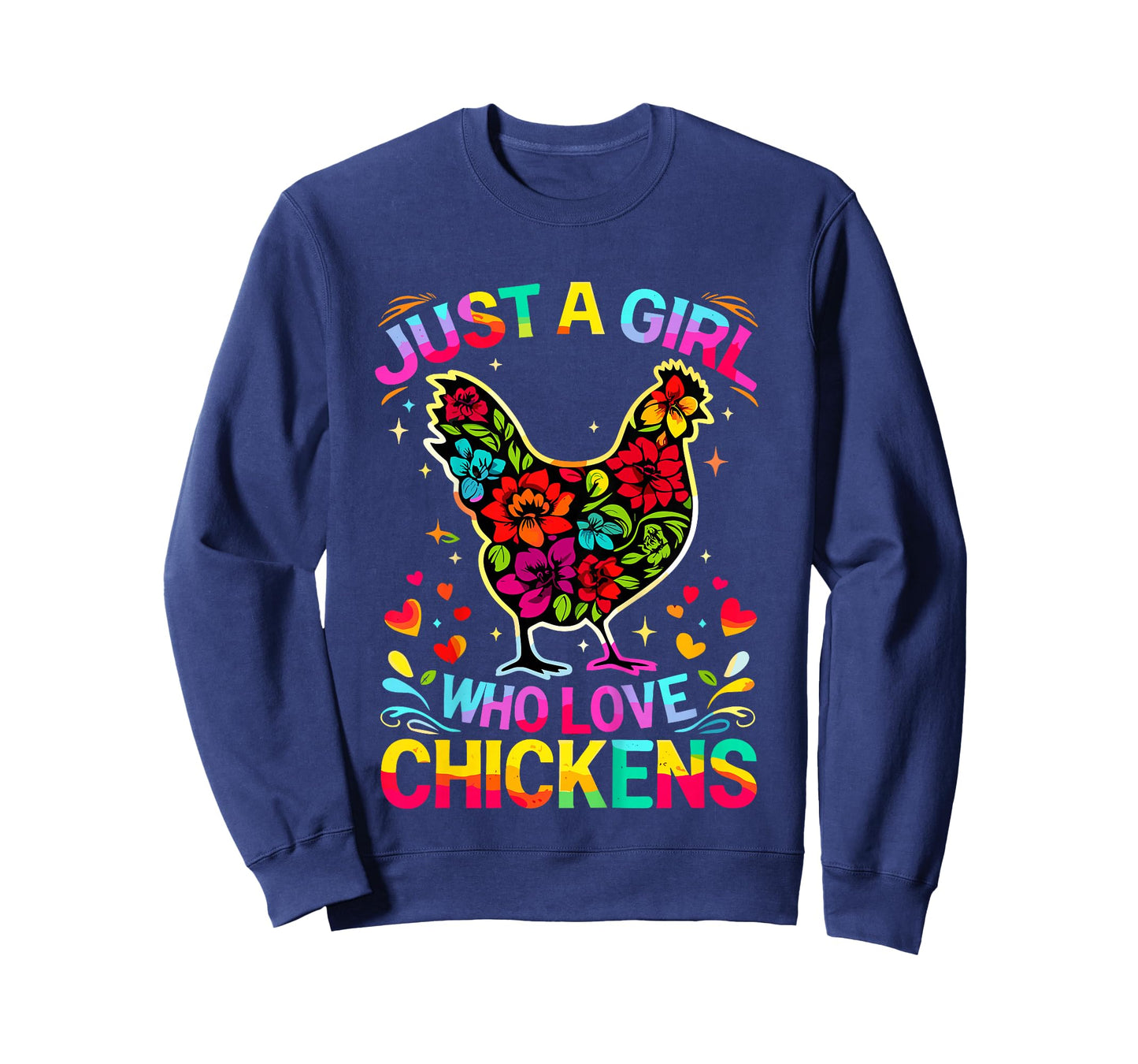Chicken Just A Girl Who Loves Chickens T-Shirt