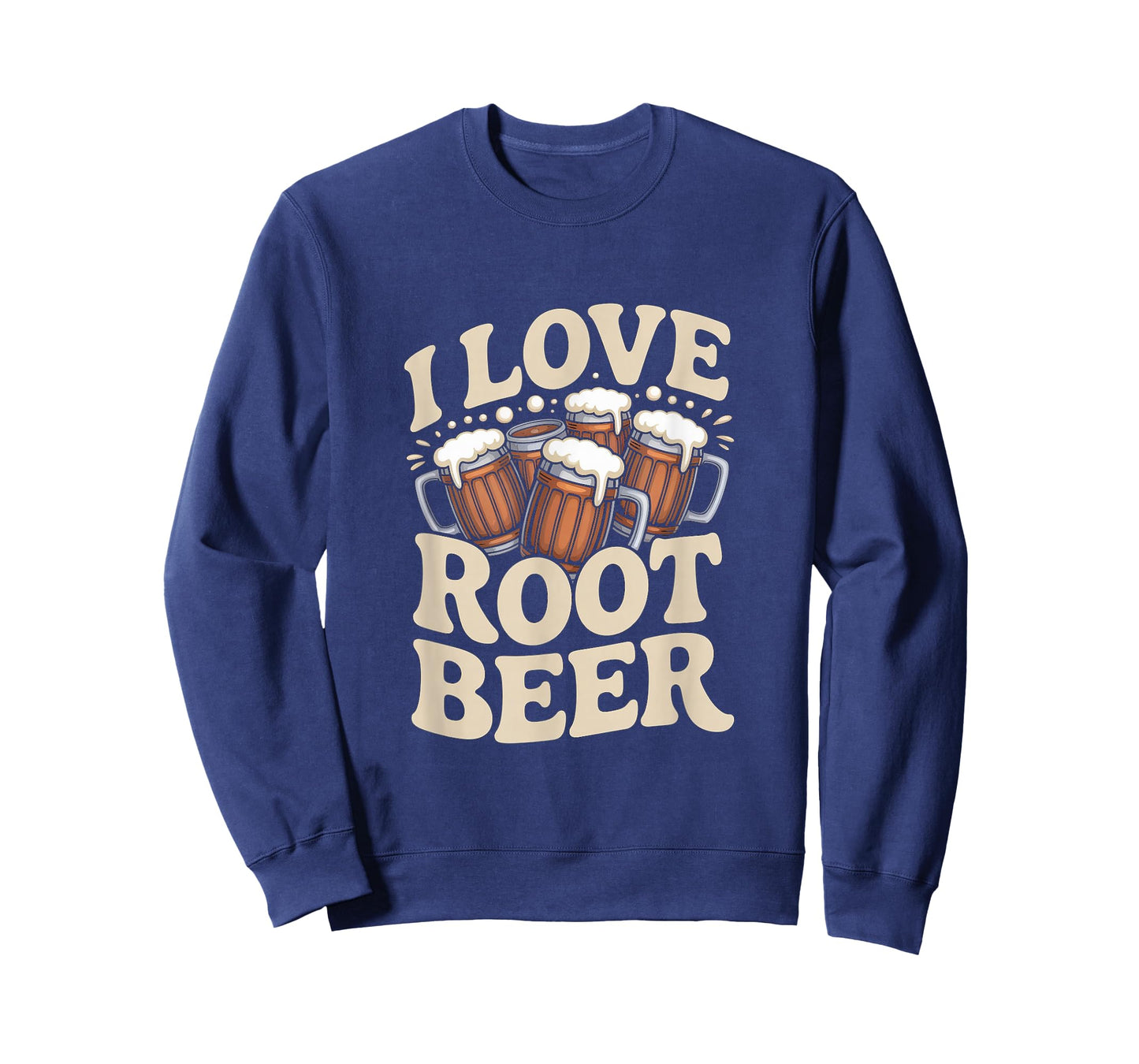 I Love Root Beer Mug Design Fun T-Shirt