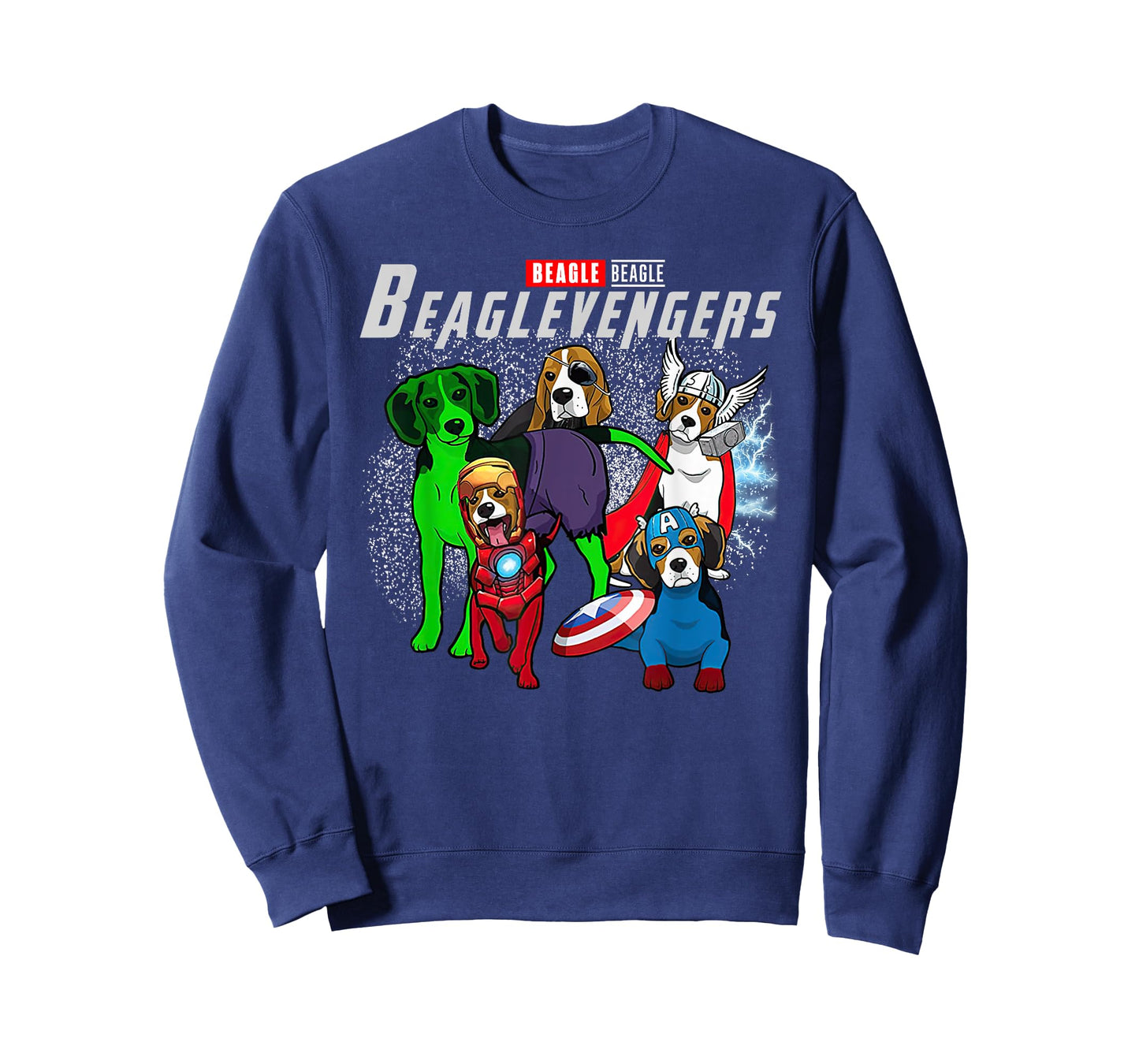 Super Dogs Beagle Assemble Beaglevengers - Dogs Lover T-Shirt